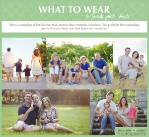 family photo shoot clothes