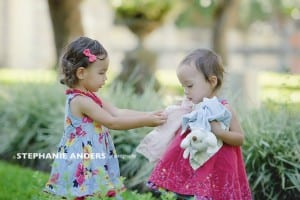 Twin baby girl professional photos vizcaya miami