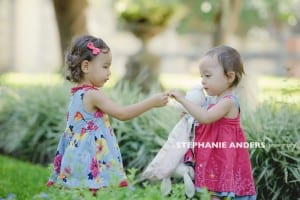 twin baby girl professional photographs vizcaya miami