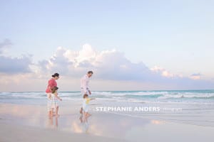 Family photos beach Miami