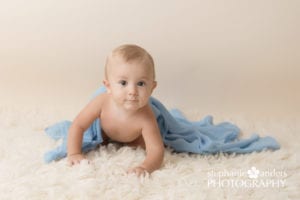 cake smash baby photos