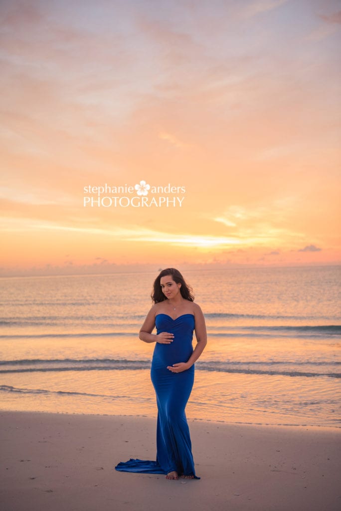 South beach maternity photoshoot