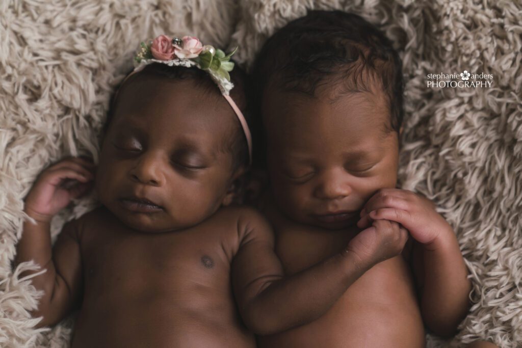 Photographing Newborn Twins