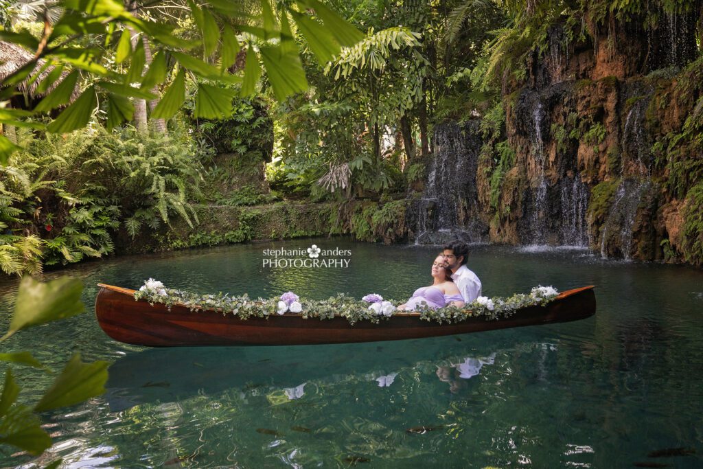 The Secret Gardens Maternity Canoe