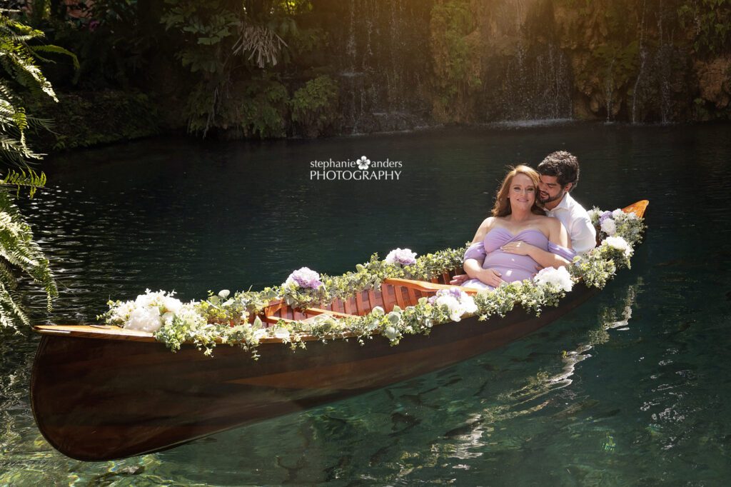The Secret Gardens Maternity Canoe