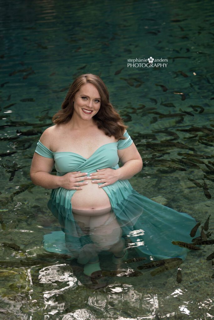 Maternity Photoshoot at the Secret Gardens