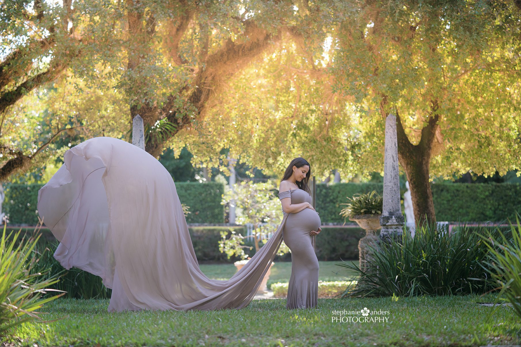 Maternity Photography at Vizcaya