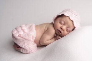 newborn girl photoshoot